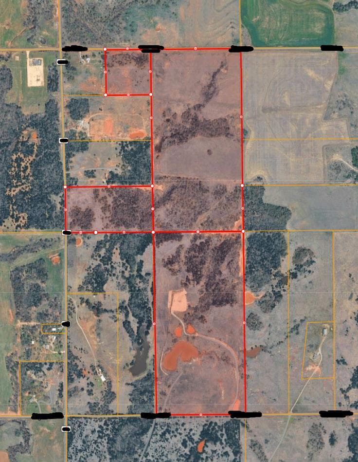 Noble County 190 Acre Hunting Lease - Gunsmoke Ranch - Photo 1